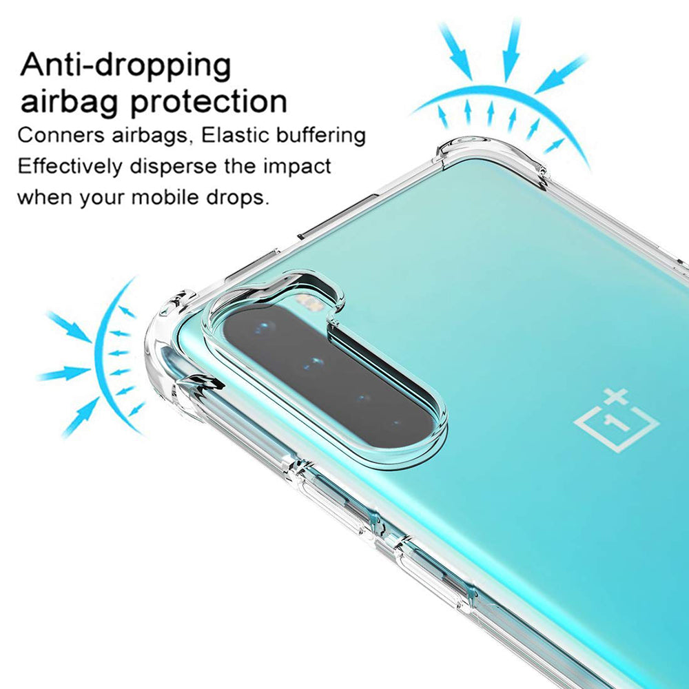 Capa para OnePlus Nord, Techsuit, Shockproof Clear, Transparente