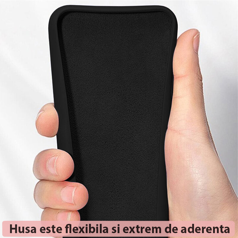Case for Oppo A17, Techsuit, Soft Edge, Black