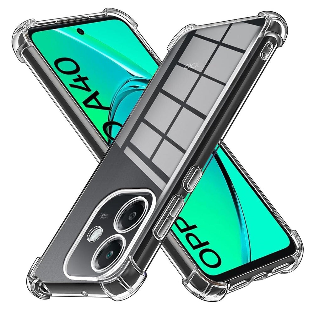 Capa para Oppo A3 4G, Techsuit, Shockproof Clear, Transparente