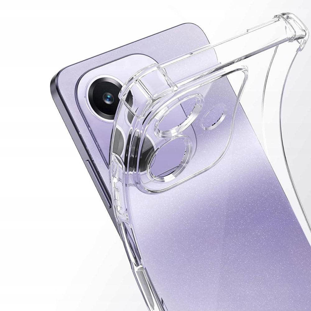 Capa para Oppo A3 4G, Techsuit, Shockproof Clear, Transparente