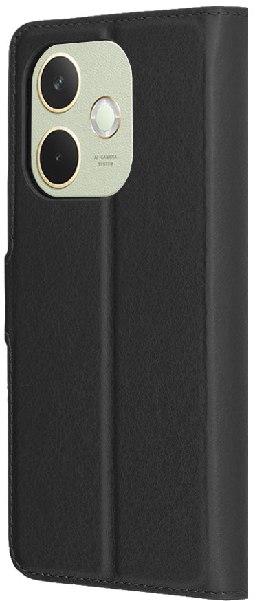 Capa para Oppo A5 Pro 4G / A5 Pro, Techsuit, Leather Folio, Preta