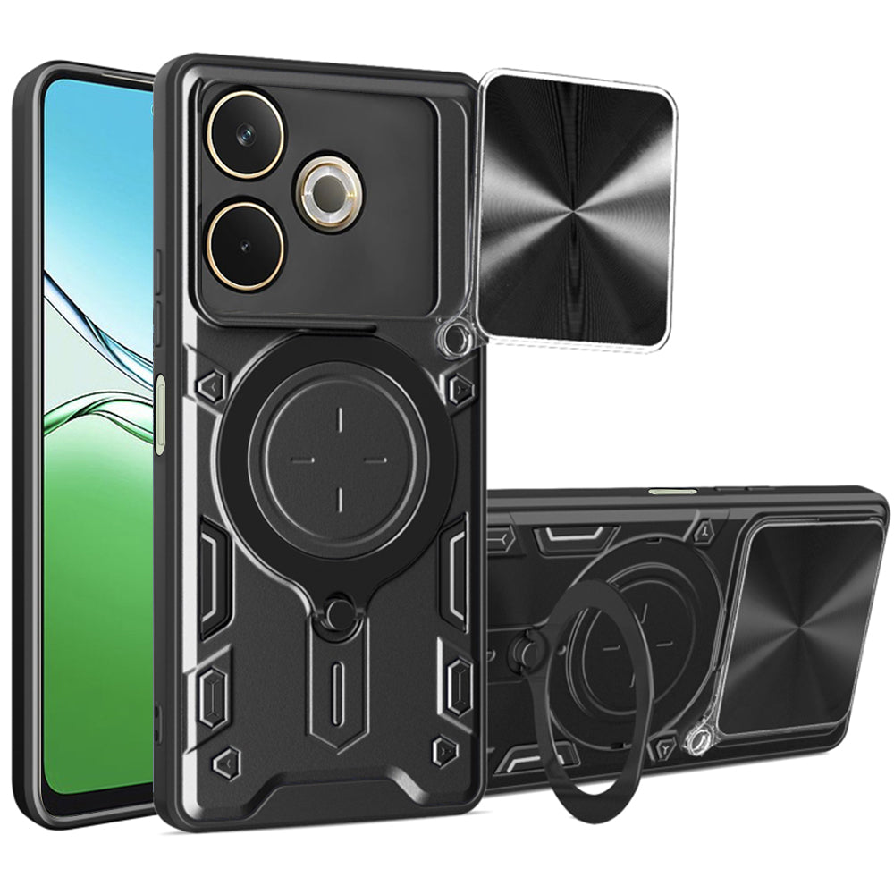Capa para Oppo A5 Pro 4G / A5 Pro, Techsuit, CamGuard Pro, Preta