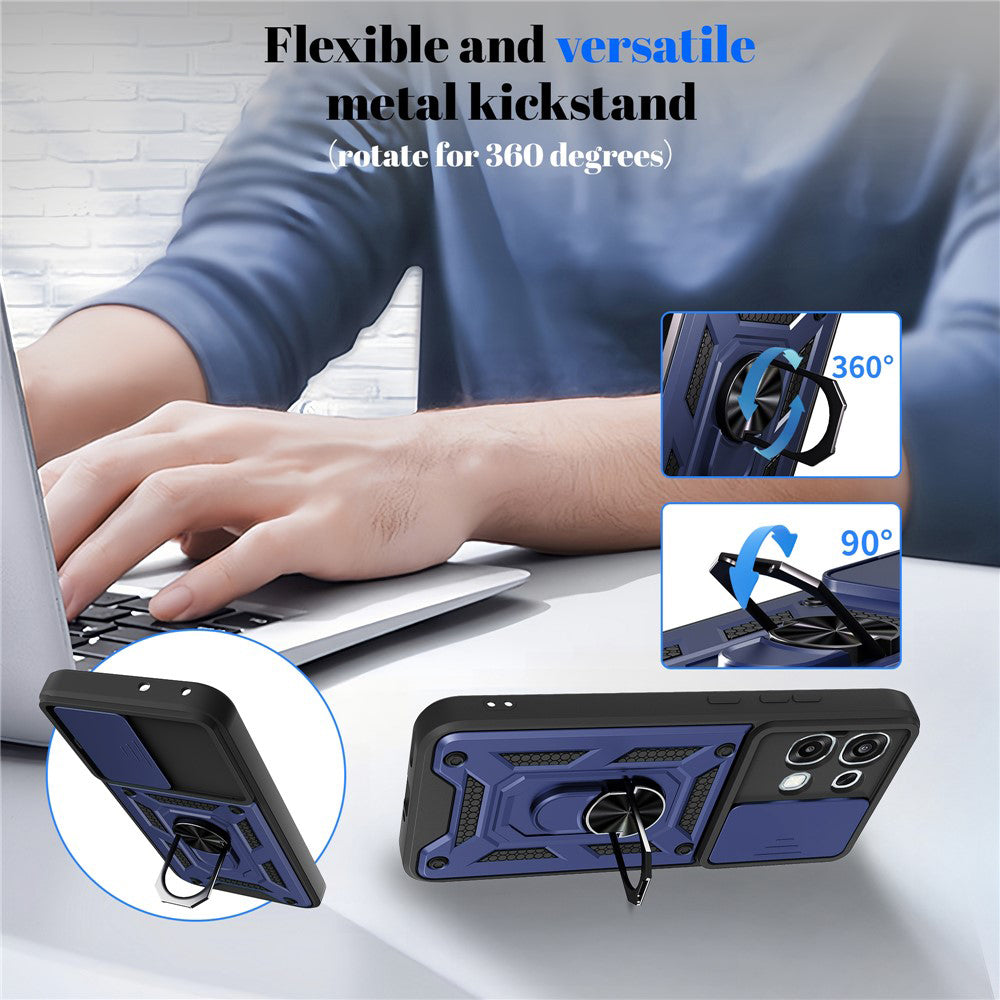 Capa para Oppo A6 Pro 5G / A6 Pro 4G, Techsuit, CamShield, Preta