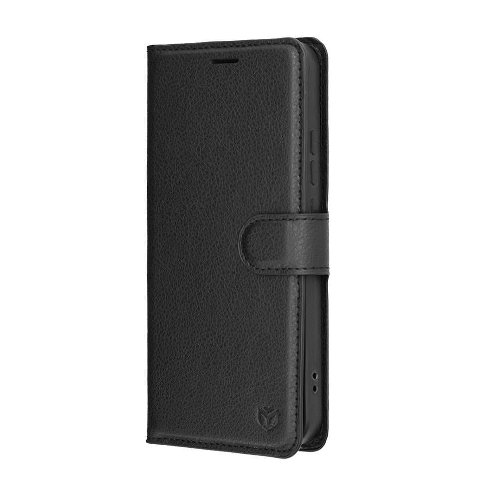 Capa para Oppo A6 Pro 5G / A6 Pro 4G, Techsuit, Leather Folio, Preta