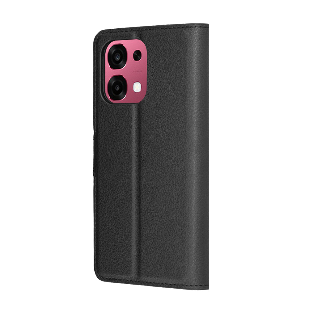 Capa para Oppo A6 Pro 5G / A6 Pro 4G, Techsuit, Leather Folio, Preta