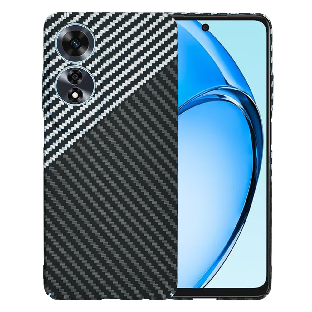 Capa para Oppo A60, Techsuit, Carbonite FiberShell, Preto Cinzento