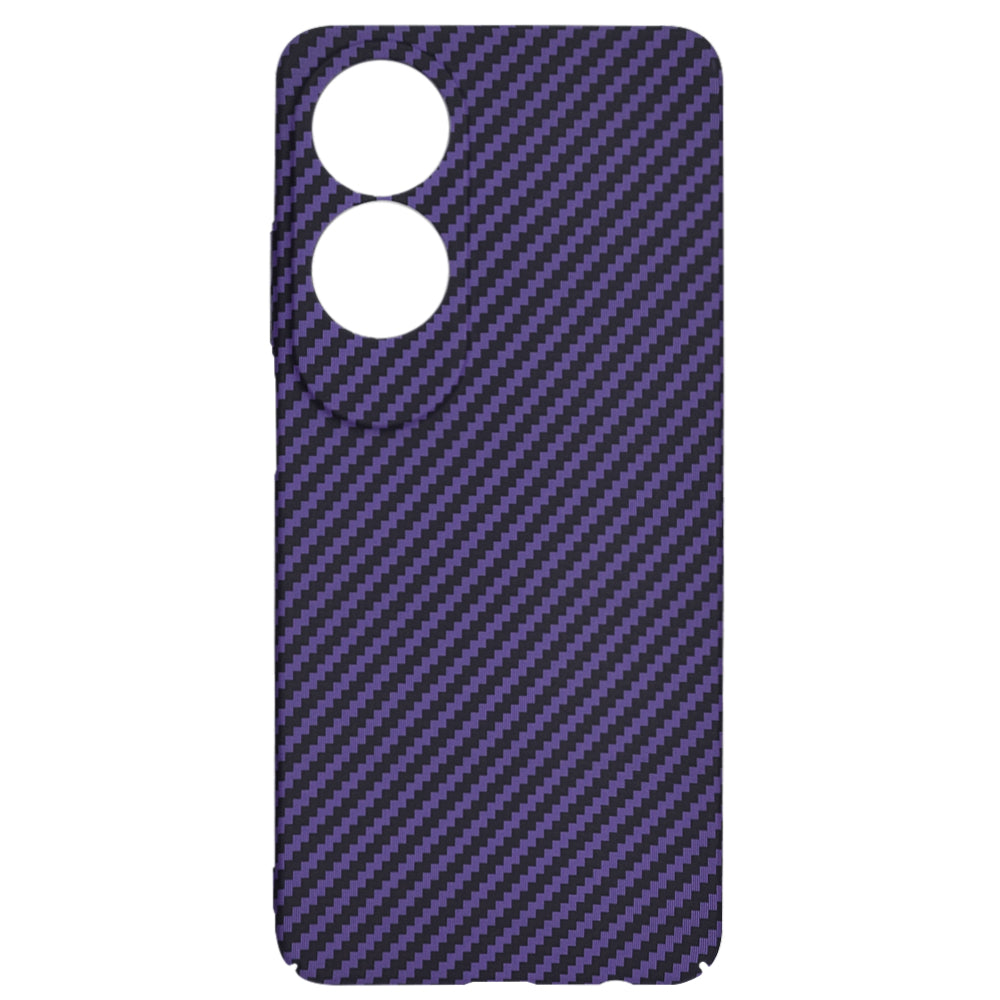 Capa para Oppo A60, Techsuit, Carbonite FiberShell, Roxo