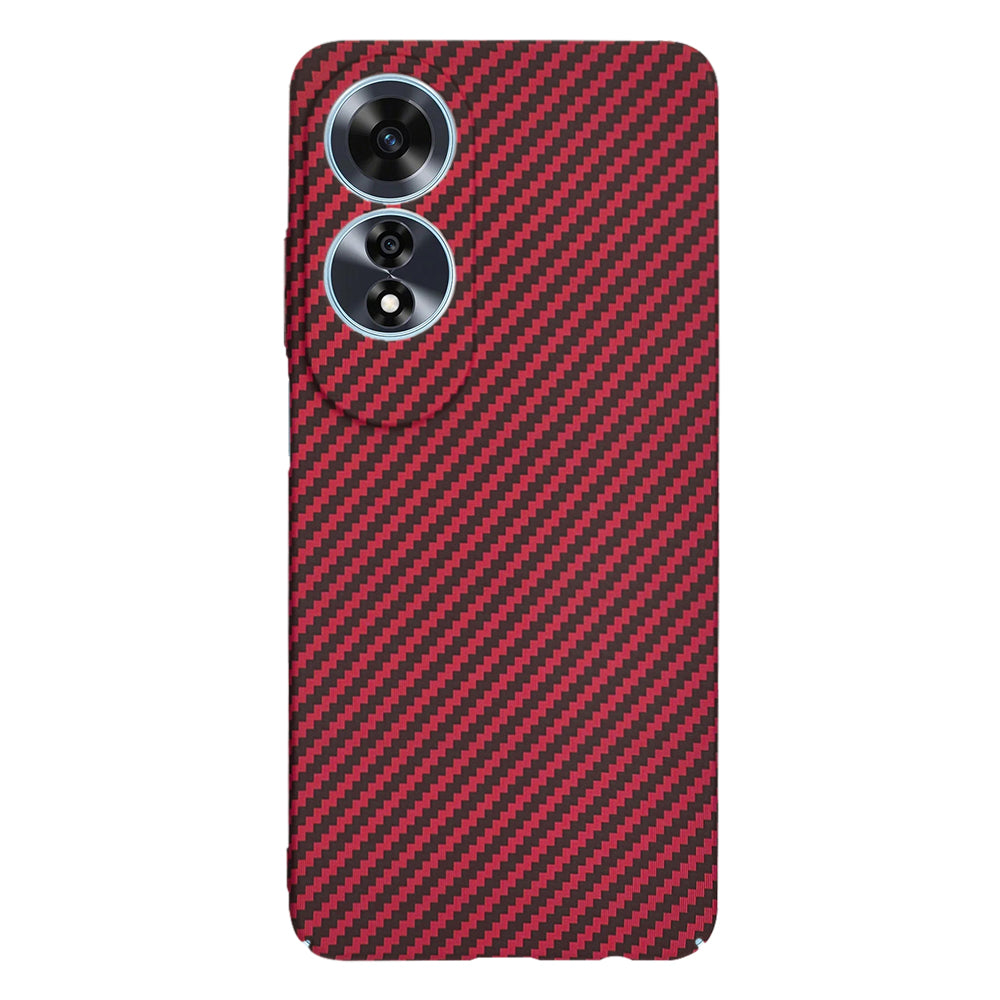 Capa para Oppo A60, Techsuit, Carbonite FiberShell, Vermelha