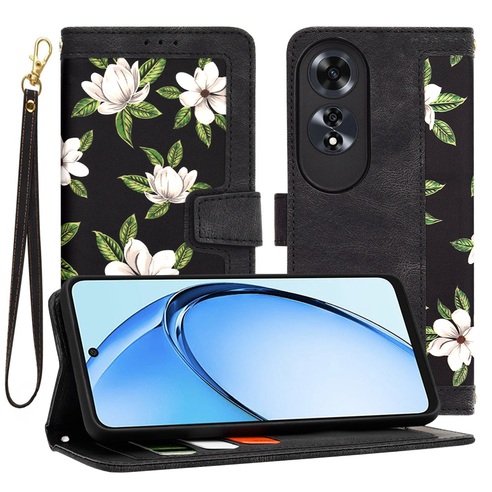 Capa para Oppo A60, Techsuit, FlipCraft, Preta