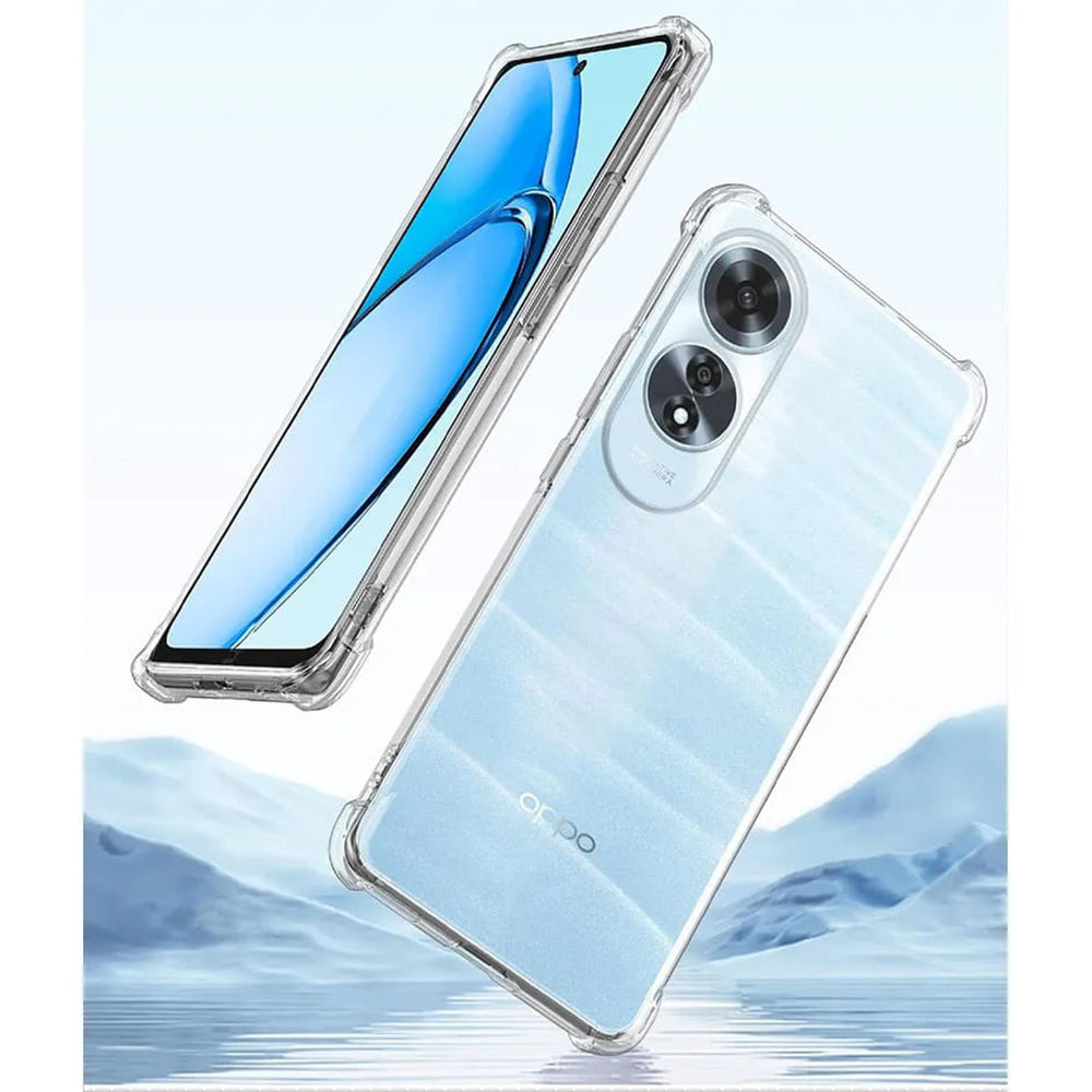 Capa para Oppo A60, Techsuit, Shockproof Clear, Transparente