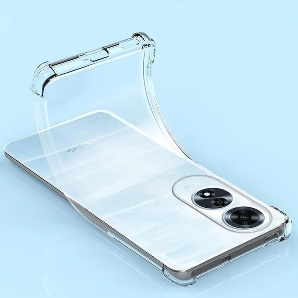 Capa para Oppo A60, Techsuit, Shockproof Clear, Transparente