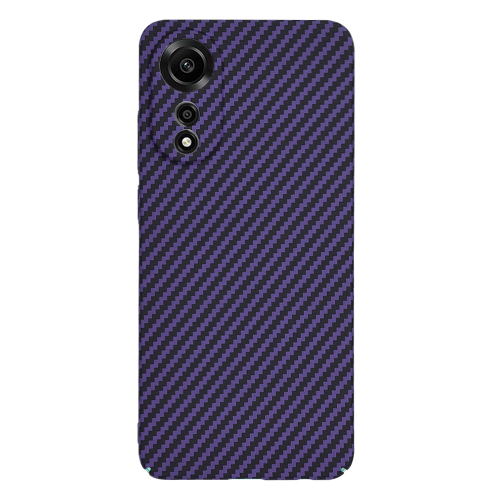 Capa para Oppo A78 4G, Techsuit, Carbonite FiberShell, Roxo