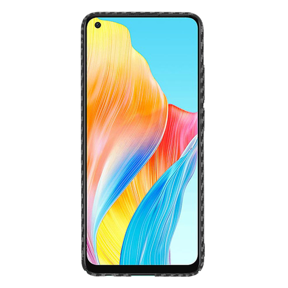 Capa para Oppo A78 4G, Techsuit, Carbonite FiberShell, Preta