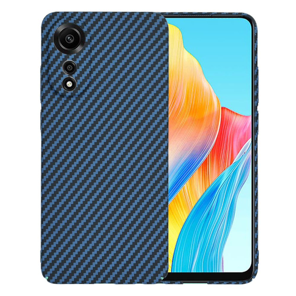 Capa para Oppo A78 4G, Techsuit, Carbonite FiberShell, Turquesa