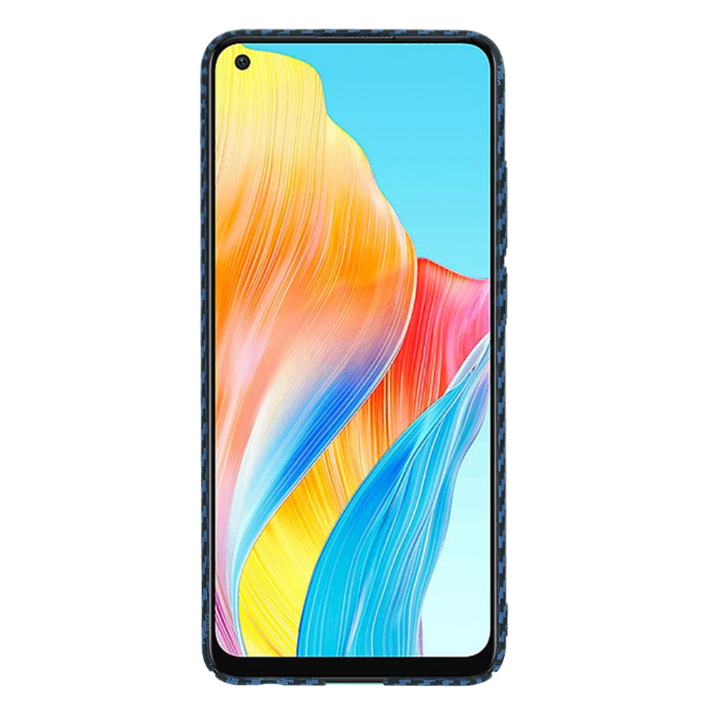 Capa para Oppo A78 4G, Techsuit, Carbonite FiberShell, Turquesa