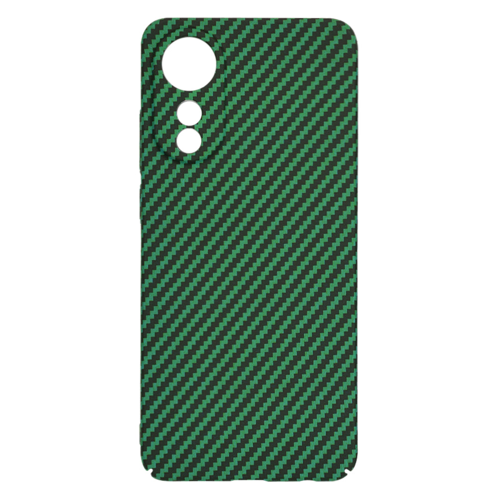 Capa para Oppo A78 4G, Techsuit, Carbonite FiberShell, Verde