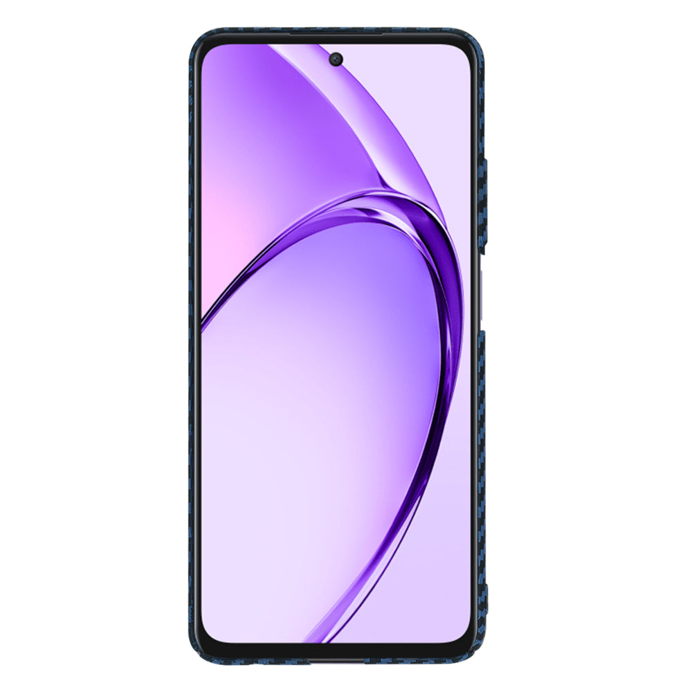 Capa para Oppo A80, Techsuit, Carbonite FiberShell, Turquesa