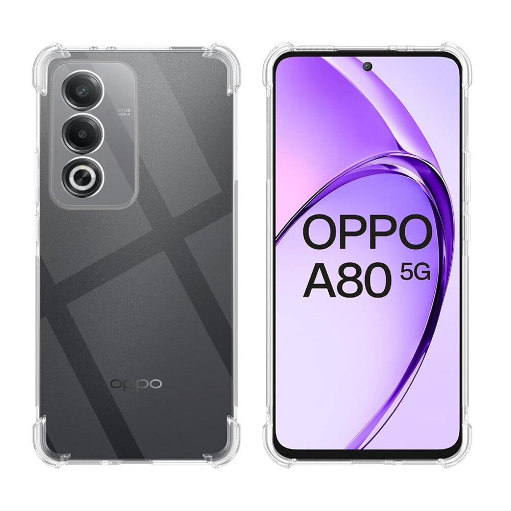 Capa para Oppo A80, Techsuit, Shockproof Clear, Transparente