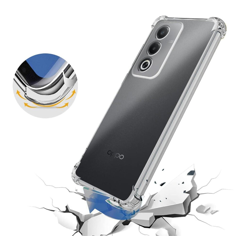 Capa para Oppo A80, Techsuit, Shockproof Clear, Transparente