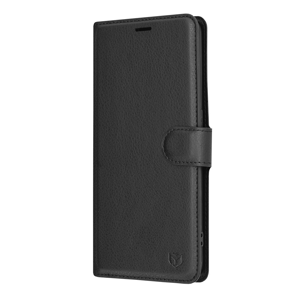 Capa para Oppo A94 / Reno5 Lite, Techsuit, Leather Folio, Preta