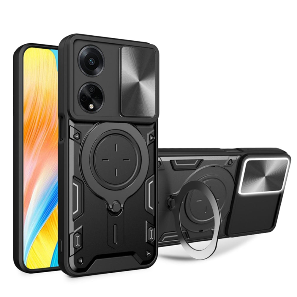 Capa para Oppo A98, Techsuit, CamGuard Pro, Preta