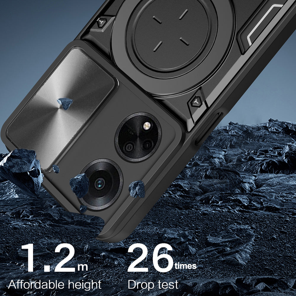 Capa para Oppo A98, Techsuit, CamGuard Pro, Preta