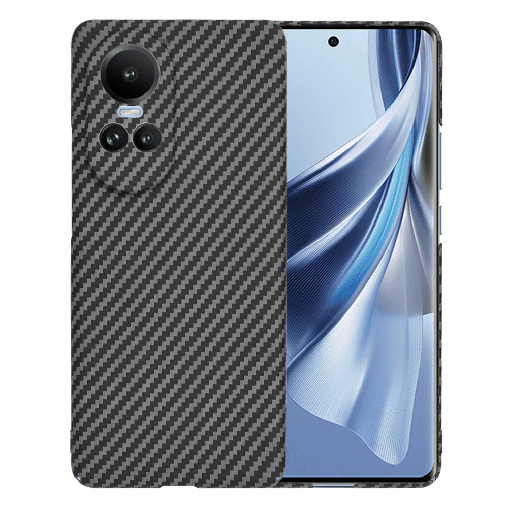 Capa para Oppo Reno10 / Reno10 Pro, Techsuit, Carbonite FiberShell, Preta
