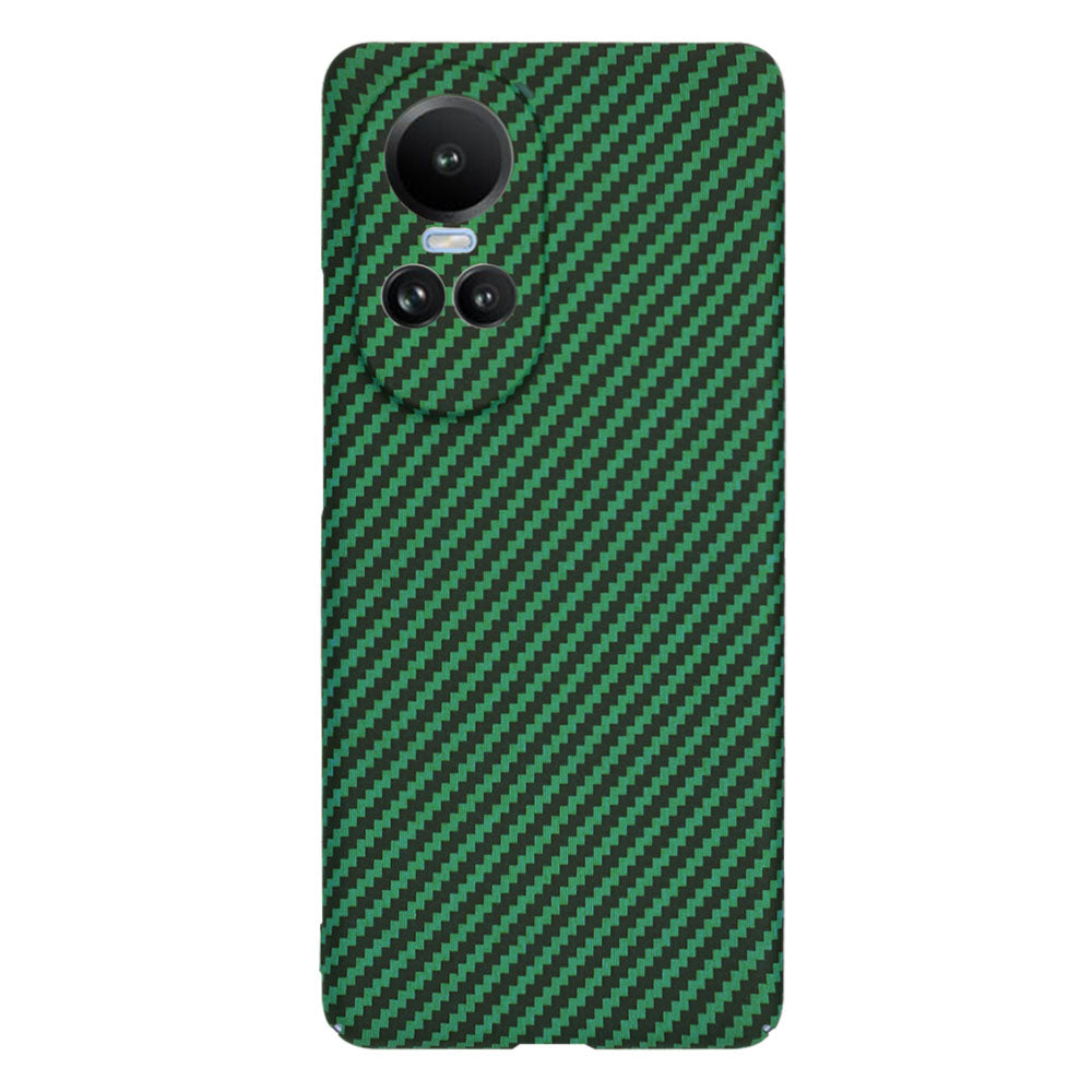 Capa para Oppo Reno10 / Reno10 Pro, Techsuit, Carbonite FiberShell, Verde