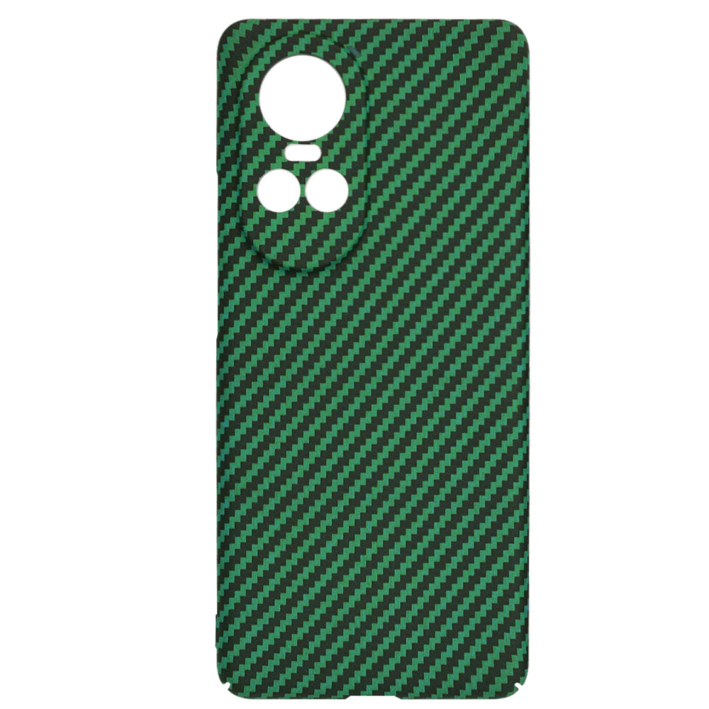 Capa para Oppo Reno10 / Reno10 Pro, Techsuit, Carbonite FiberShell, Verde