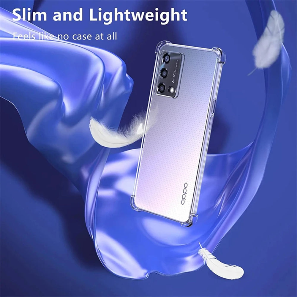 Capa para Oppo Reno10 / Reno10 Pro, Techsuit, Transparente à Prova de Choques