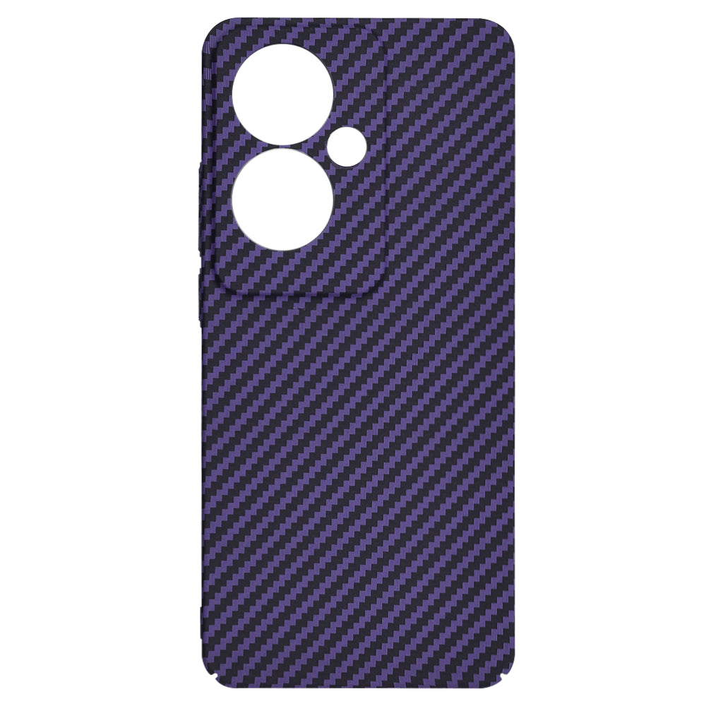 Capa para Oppo Reno11 F, Techsuit, Carbonite FiberShell, Roxo