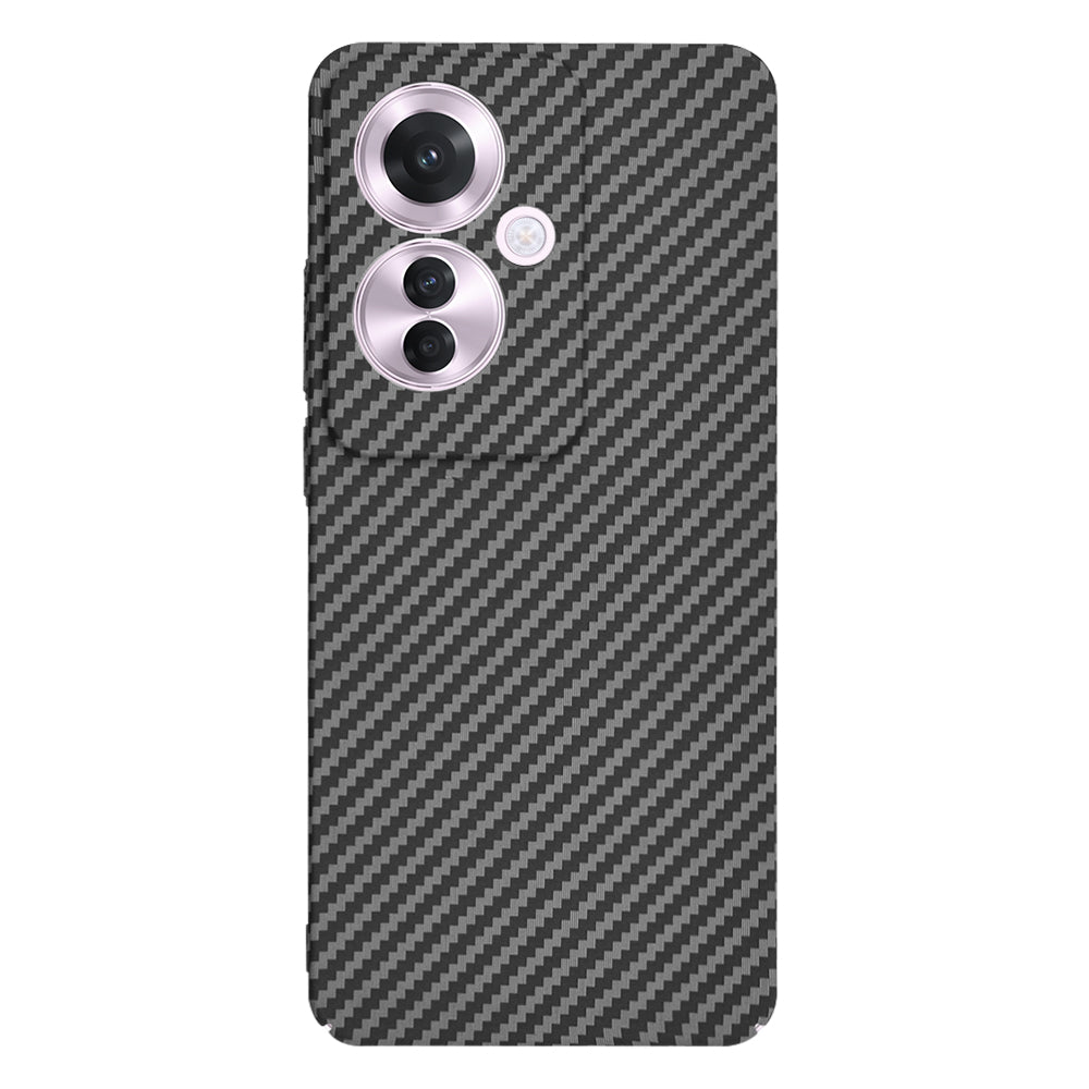 Capa para Oppo Reno11 F, Techsuit, Carbonite FiberShell, Preta