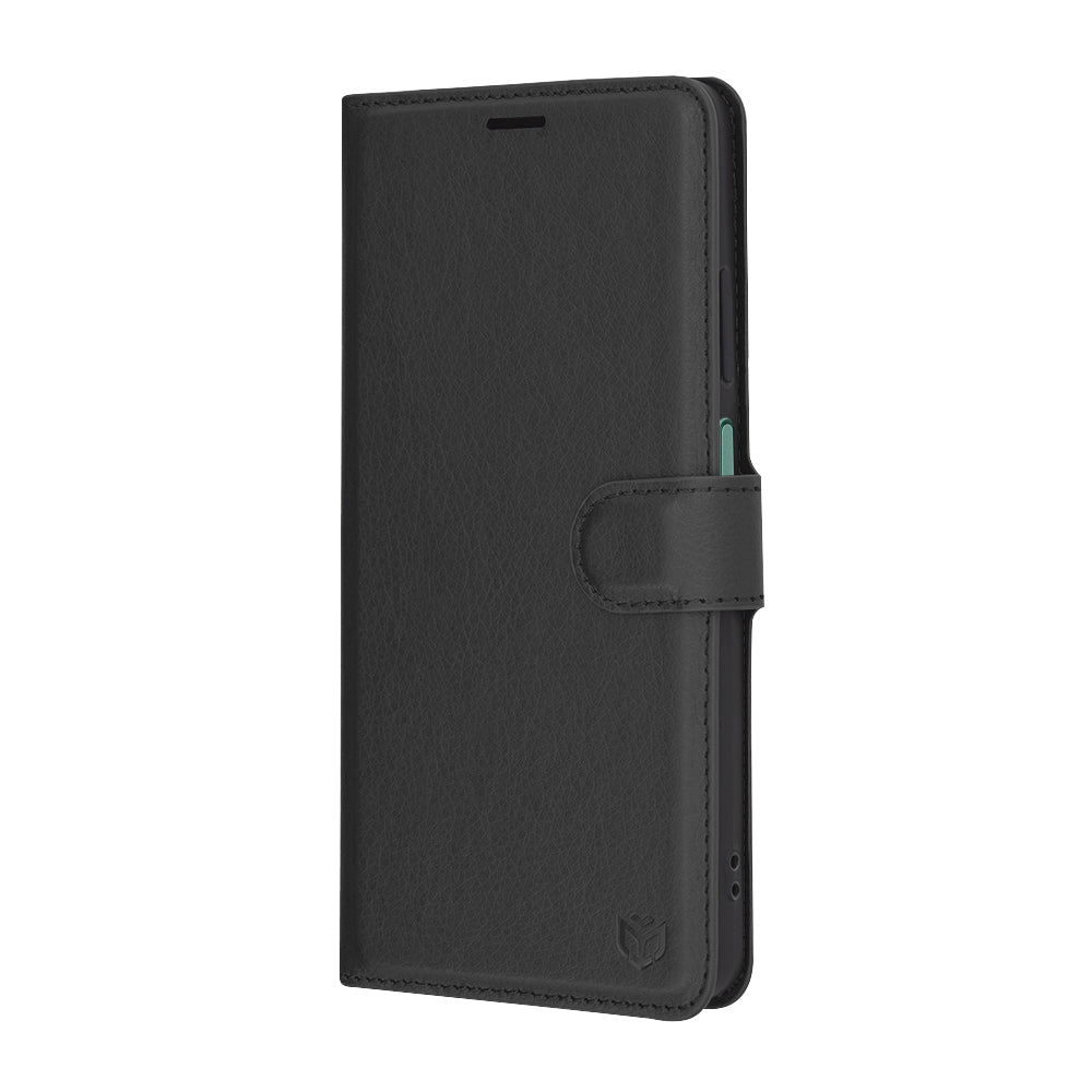 Capa para Oppo Reno12 FS 5G / Reno12 FS 4G / Reno12 F 4G / Reno12 F, Techsuit, Folio em Pele, Preta
