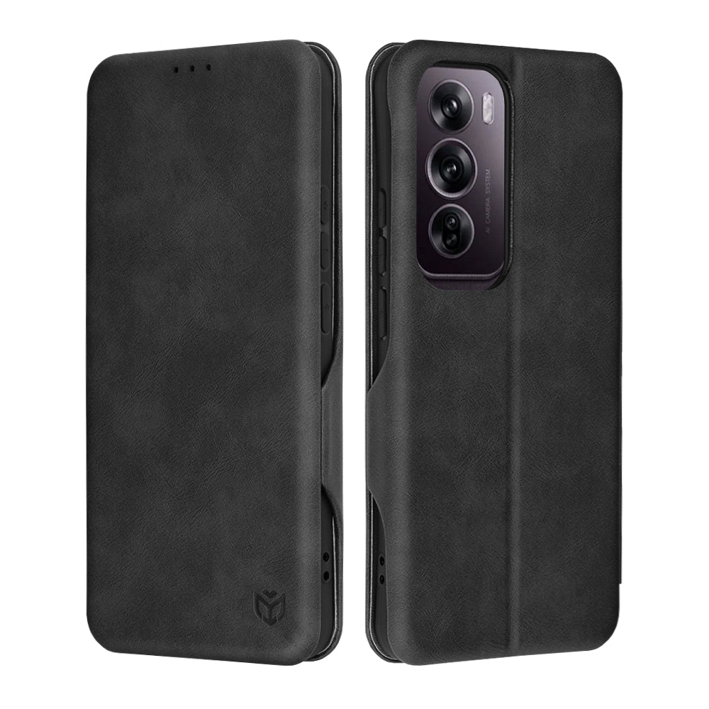 Capa para Oppo Reno12 Pro, Techsuit, Safe Wallet Plus, Preta