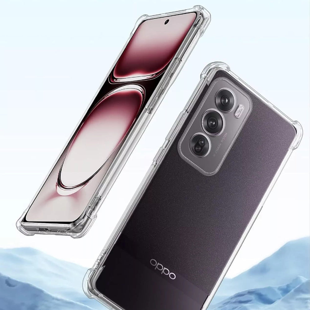 Capa para Oppo Reno12 Pro, Techsuit, Shockproof Clear, Transparente