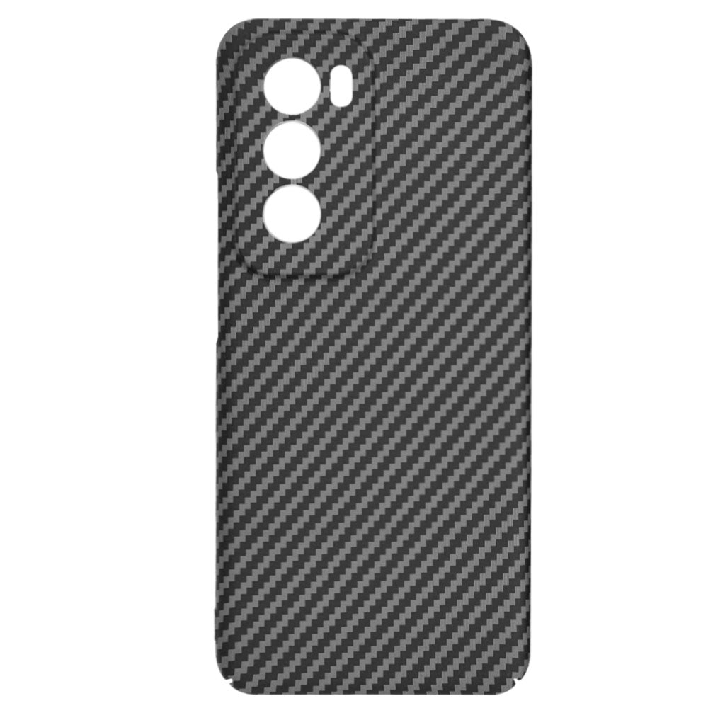 Capa para Oppo Reno12, Techsuit, Carbonite FiberShell, Preta
