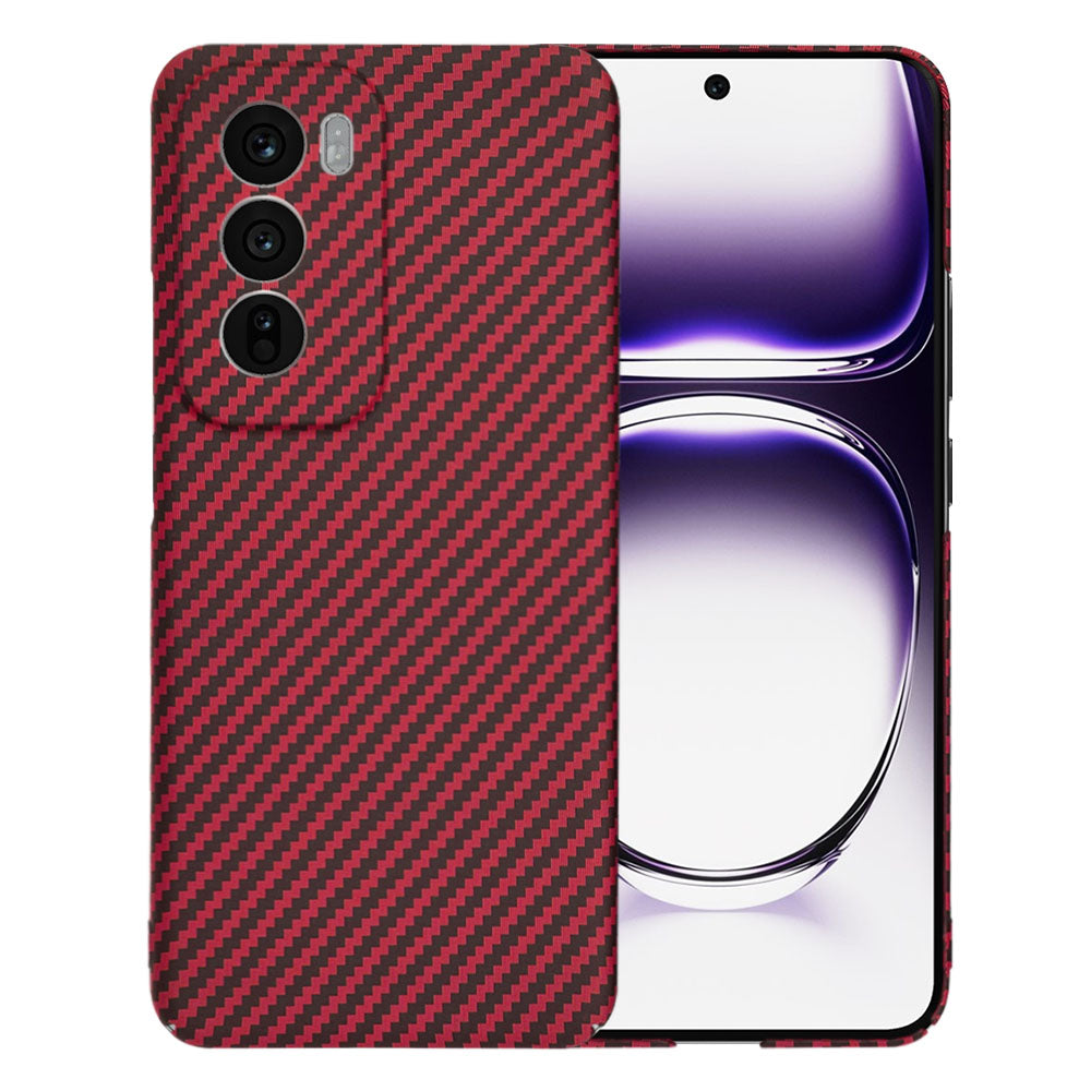 Capa para Oppo Reno12, Techsuit, Carbonite FiberShell, Vermelha