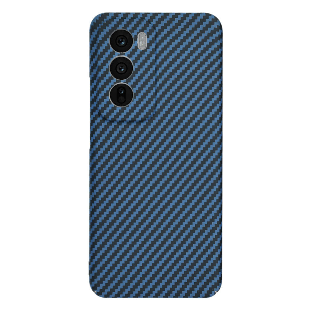 Capa para Oppo Reno12, Techsuit, Carbonite FiberShell, Turquesa