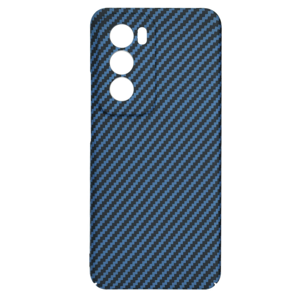 Capa para Oppo Reno12, Techsuit, Carbonite FiberShell, Turquesa