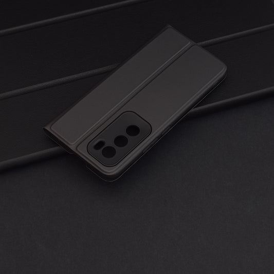 Capa para Oppo Reno12, Techsuit, Magskin Book, Preta