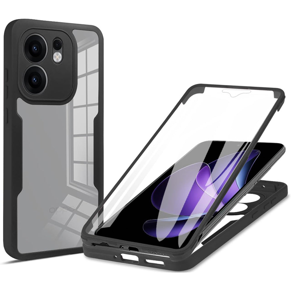 Capa para Oppo Reno13 FS 5G / Reno13 F 4G / Reno13 F, Techsuit, ColorVerse 360, Preta