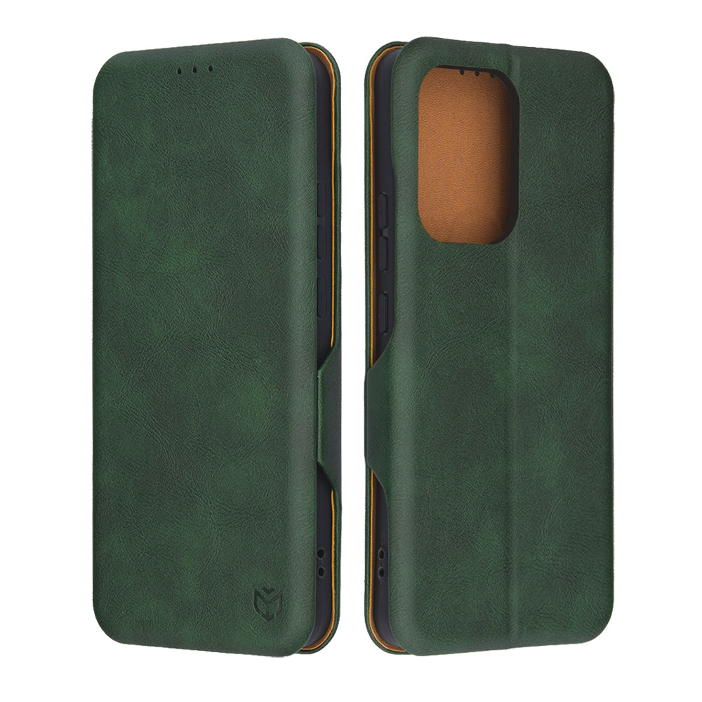 Capa para Oppo Reno13 FS 5G / Reno13 F 4G / Reno13 F, Techsuit, Safe Wallet Plus, Verde