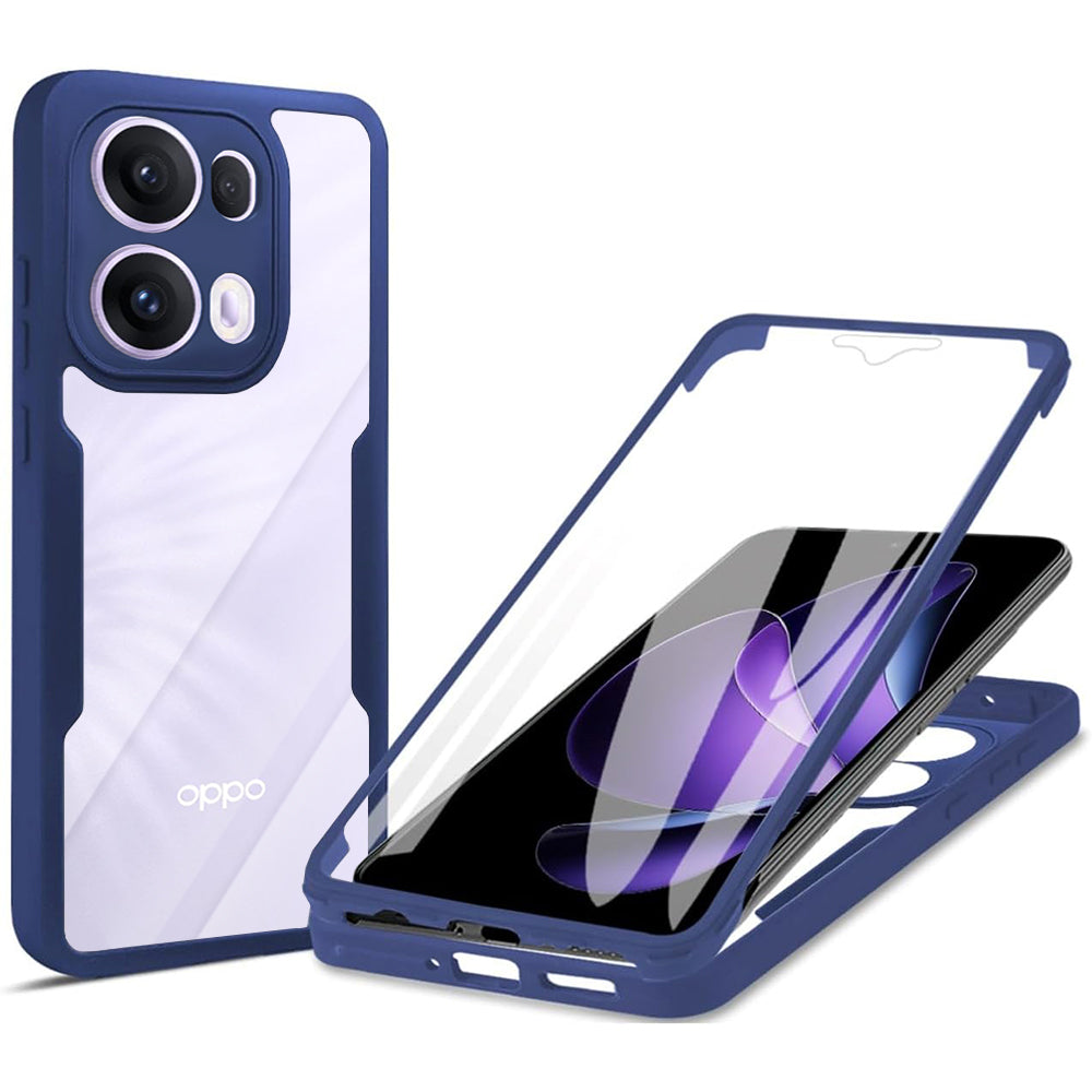 Capa para Oppo Reno13 Pro, Techsuit, ColorVerse 360, Azul