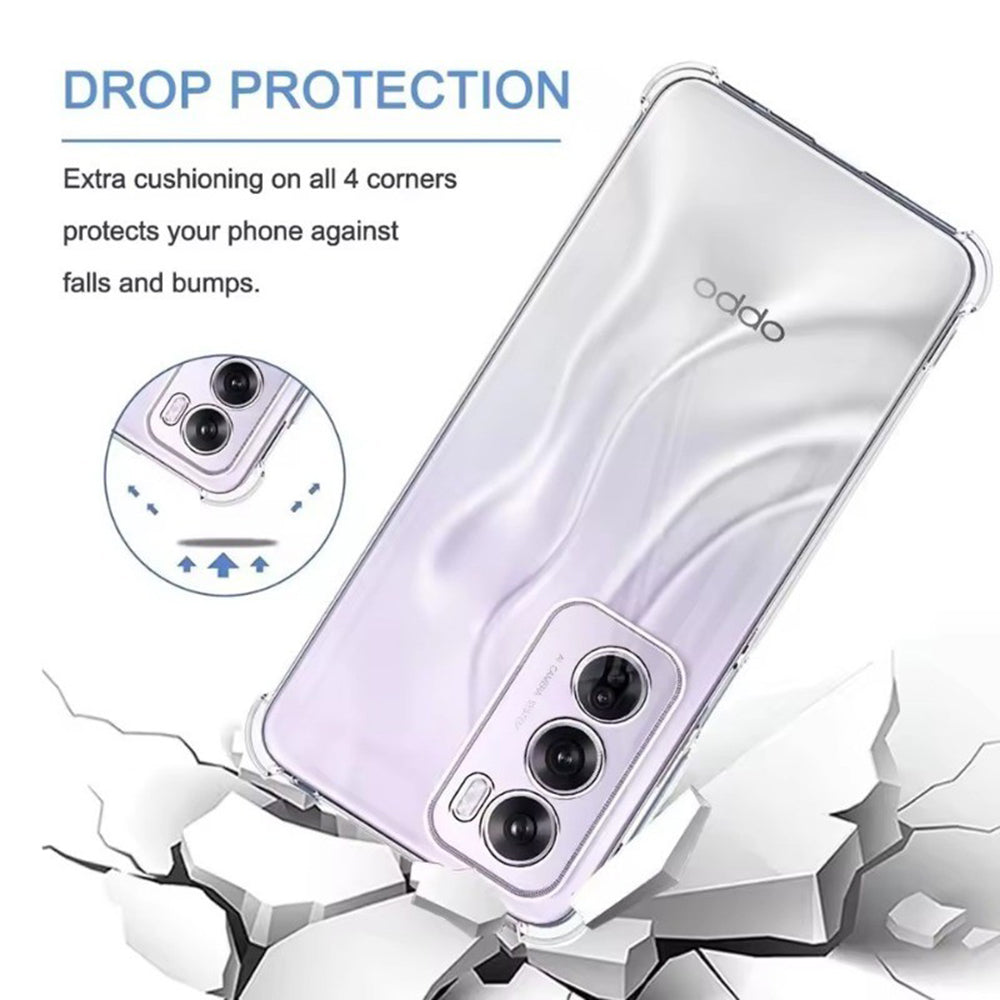 Capa para Oppo Reno13 Pro, Techsuit, Shockproof Clear, Transparente