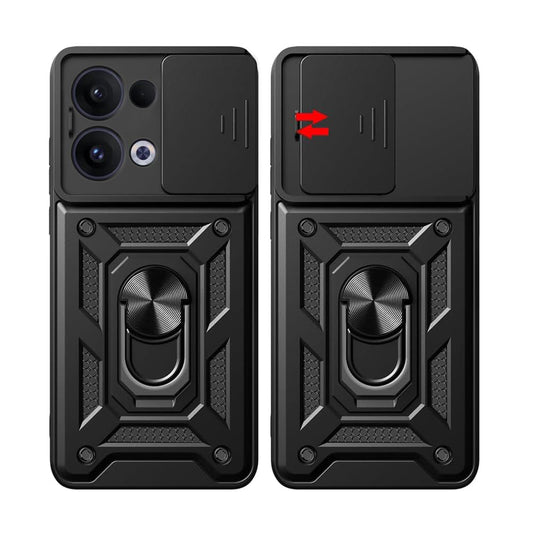 Capa para Oppo Reno13, Techsuit, CamShield, Preta