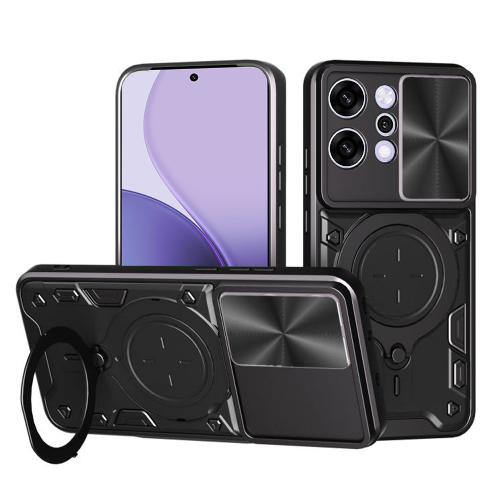 Capa para Oppo Reno14 Pro, Techsuit, CamGuard Pro, Preta