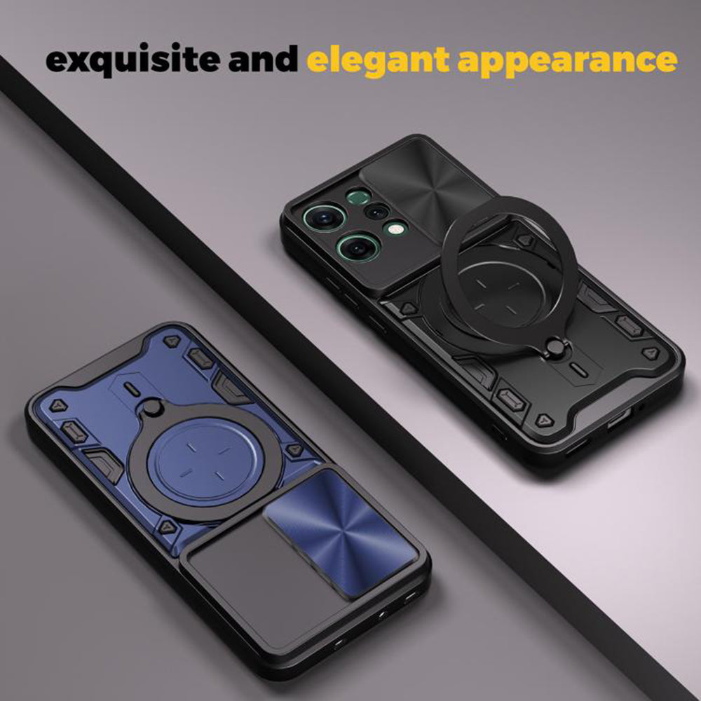 Capa para Oppo Reno14 Pro, Techsuit, CamGuard Pro, Preta
