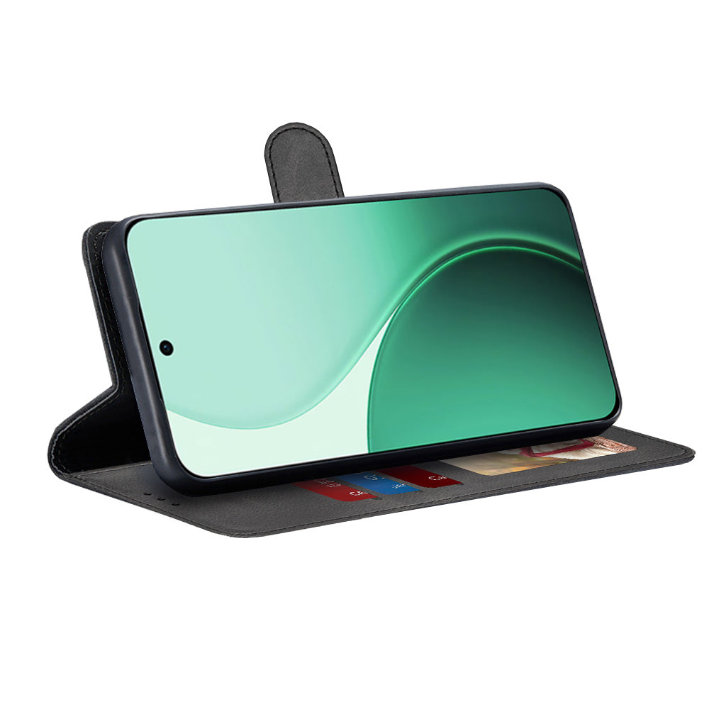 Capa para Oppo Reno14, Techsuit, Diary Book, Preta