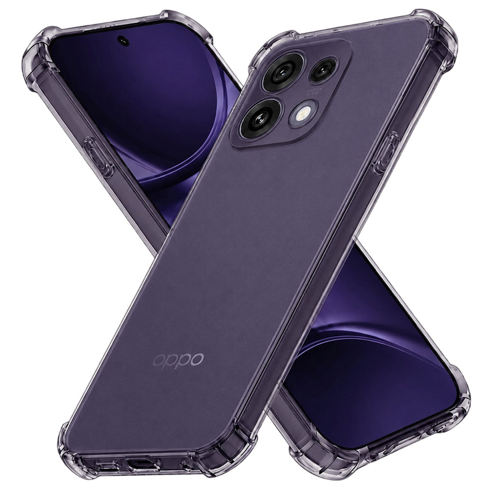 Case for Oppo Reno16 F / Reno16 FS, Techsuit, Shockproof Clear, Smoke