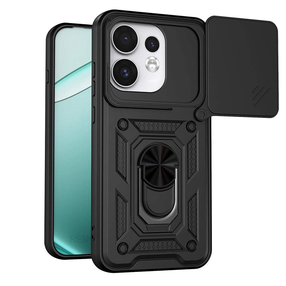 Capa para Oppo Reno16 / Reno16 Pro, Techsuit, CamShield, Preta